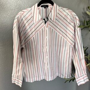 Velvet Heart 100% Cotton Button Down Shirt